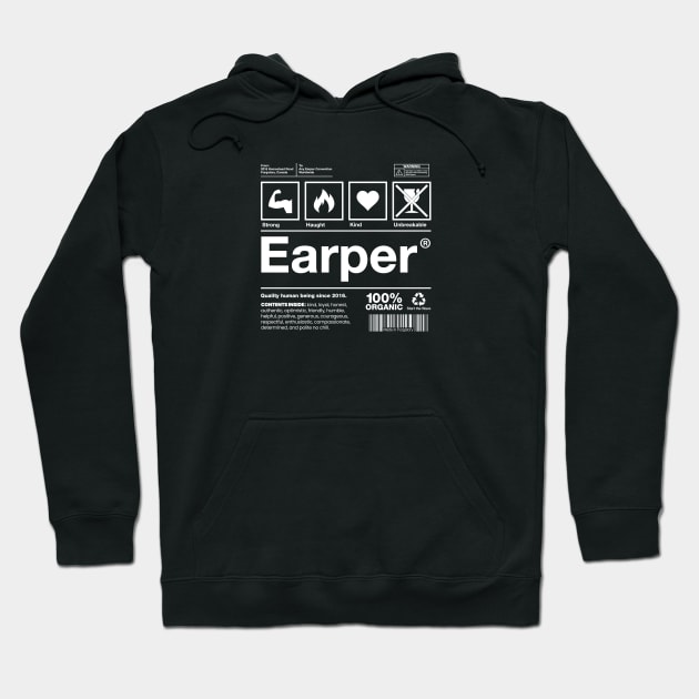 Earper Shipping Label - Wynonna Earp Hoodie by viking_elf